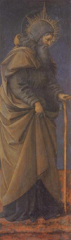 Fra Filippo Lippi St John the Baptist Spain oil painting art